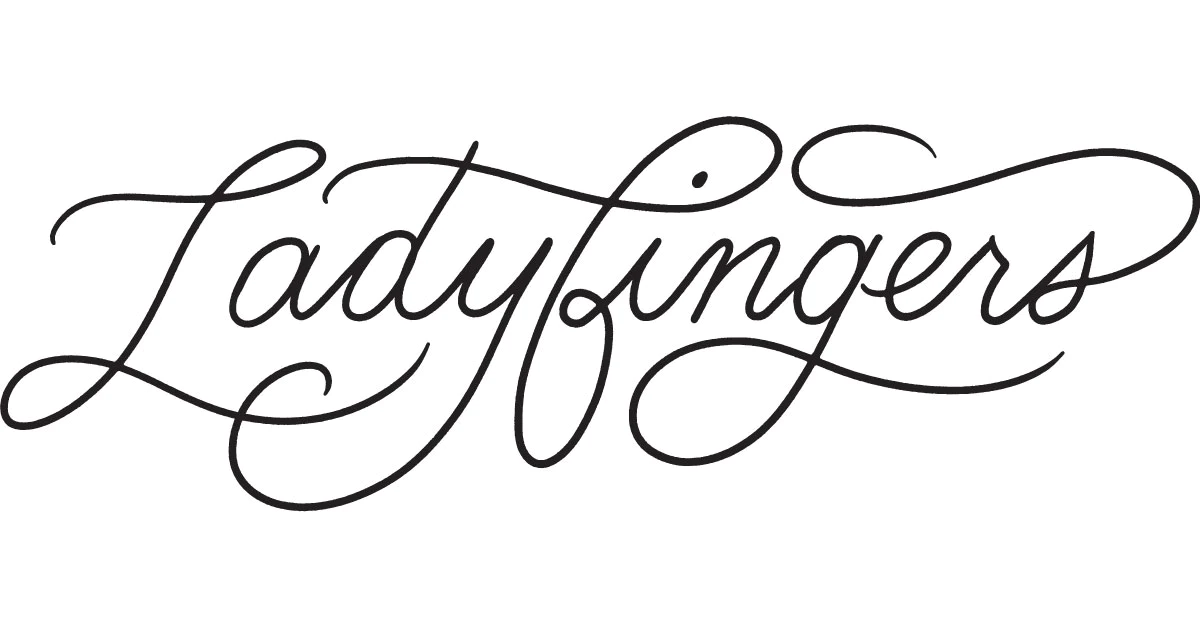 Logo for Ladyfingers Letterpress